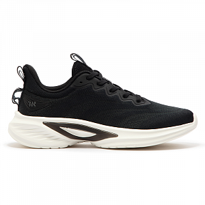361° Cushioning, Wear Resistant Low Top Running Shoes Women's Black White 1 2993485