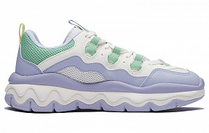 361° Shock Absorbers Slip Resistant Abrasion Resistant Low top Sports Casual Shoes Women's Purple White Green 1 2993602