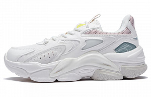 361° Slip Resistant, Abrasion Resistant, Breathable Low Top Casual Shoes Women's White Cyan Pink