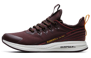 361° Rain Screen Bouncy Rain Screen Waterproof Low Top Running Shoes Women's Dark Red