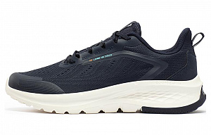 361° Cushioning Wear Resistant Low Top Running Shoes Men's Black Red