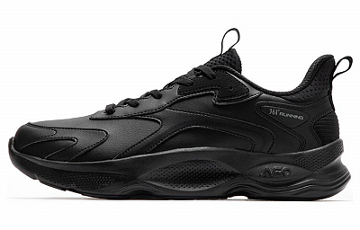 361° Water-Resistant Lightweight Low-Top Running Shoes Men's Obsidian Black/Obsidian Black
