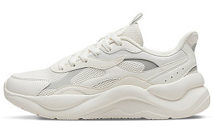 361° Yunshu Breathable Low Top Sports Casual Shoes Men's Gray White