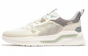 361° Cushioning Wear-Resistant Low-Top Running Shoes Men's Ecru