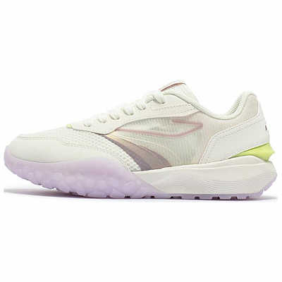 361° Cushioning Wear-Resistant Low-Top Casual Shoes Women's White Purple