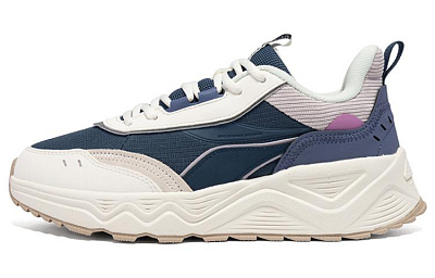 361° Low-Top Casual Shoes Women's White Nostalgic Blue