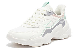 361° Wear-Resistant Running Shoes Women's White Purple 1 2994446