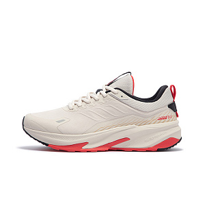 361° Rain Screen Anti Slip Wear Resistant Low Top Running Shoes Men's Sparrow Flower Red