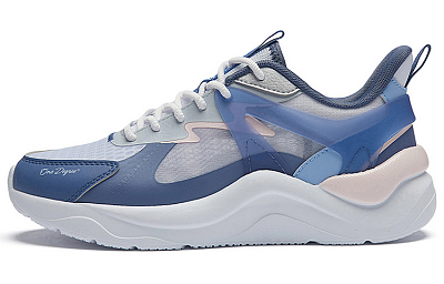 361° Yunshu Casual Shoes Women's Low-Top Blue/Gray