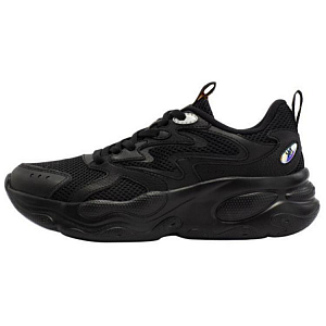 361° Cushioning And Breathable Low Top Running Shoes Women's Obsidian Black