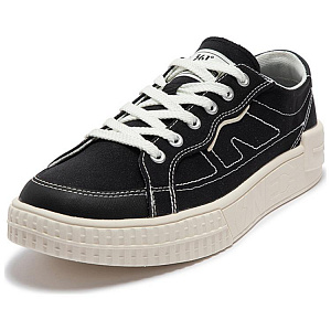361° Anti Slip Wear Resistant Low Top Skateboard Shoes Men's Black Beige 1 2994680