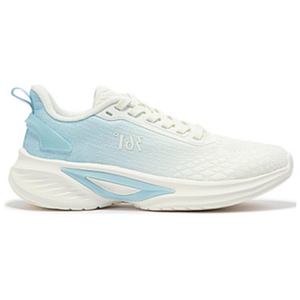 361° Cushioning Wear-Resistant Low-Top Casual Running Shoes Women's White Blue 1 2994685