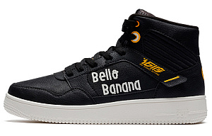 MINIONS x 361° Minions Collaboration High top Skateboard Shoes Men's Black