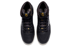 MINIONS x 361° Minions Collaboration High top Skateboard Shoes Men's Black 1 2994716