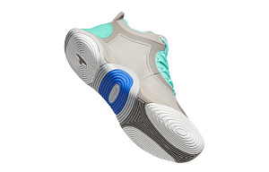 EQLZ EQUALIZER Cushioning Anti-Slip And Wear-Resistant Coverage Low-Top Basketball Shoes Men's Gray Green 1 2994733