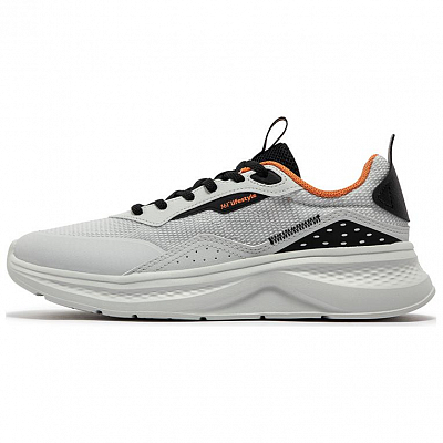 361° Anti Slip Wear Resistant Low Top Running Shoes Men's Gray Black