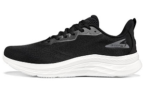 361° Slip-Resistant Breathable Lightweight Low-Top Running Shoes Men's Black White