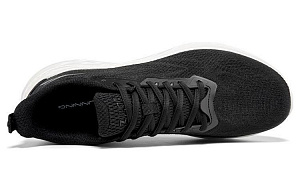 361° Slip-Resistant Breathable Lightweight Low-Top Running Shoes Men's Black White 1 2994748