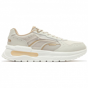 361° Non slip Lightweight Low Top Casual Shoes Women's White Yellow 1 2994779
