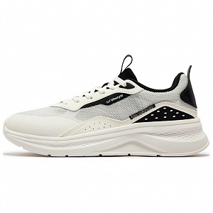 361° Life Collection Cushioning And Breathable Low Top Running Shoes Women's White Black