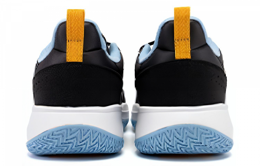 361° Cushioning Wear-Resistant Low-Top Basketball Shoes Men's Black Blue