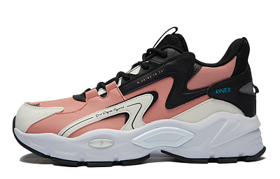 361° Slip Resistant, Abrasion Resistant, Thermal Low Top Sports Casual Shoes Women's White Pink Black