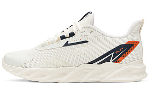 361° Shock Absorbing, Non Slip, Wear Resistant, Breathable And Lightweight Low Top Running Shoes Men's White Blue