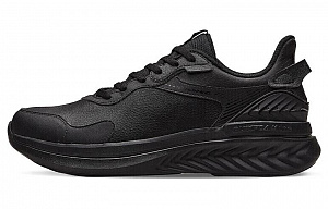 361° Cushioning Water-Resistant Lightweight Rebound Low-Top Running Shoes Men's Black