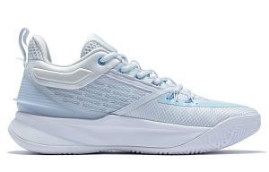 361° Restraint 3 Shock Absorbers Slip Resistant Abrasion Resistant Low top Basketball Shoes Men's Glacier Blue 1 2995304