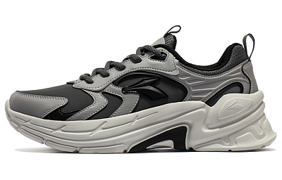 361° Overhill Rebound Low Top Running Shoes Men's Smoke Gray