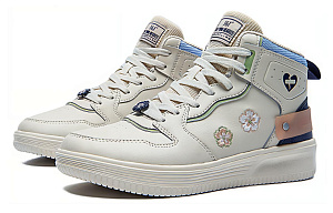 361° Skateboard Shoes Women's High top White/Purple 1 2995350