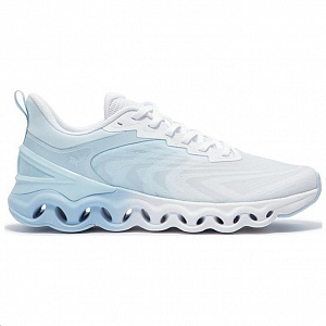 361° Cushioning Abrasion Resistant Lightweight Low Top Running Shoes Men's White Blue 1 2995363