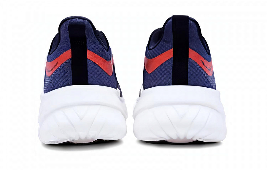 361° Cushioning Wear-Resistant Low-Top Running Shoes Men's Industrial Blue