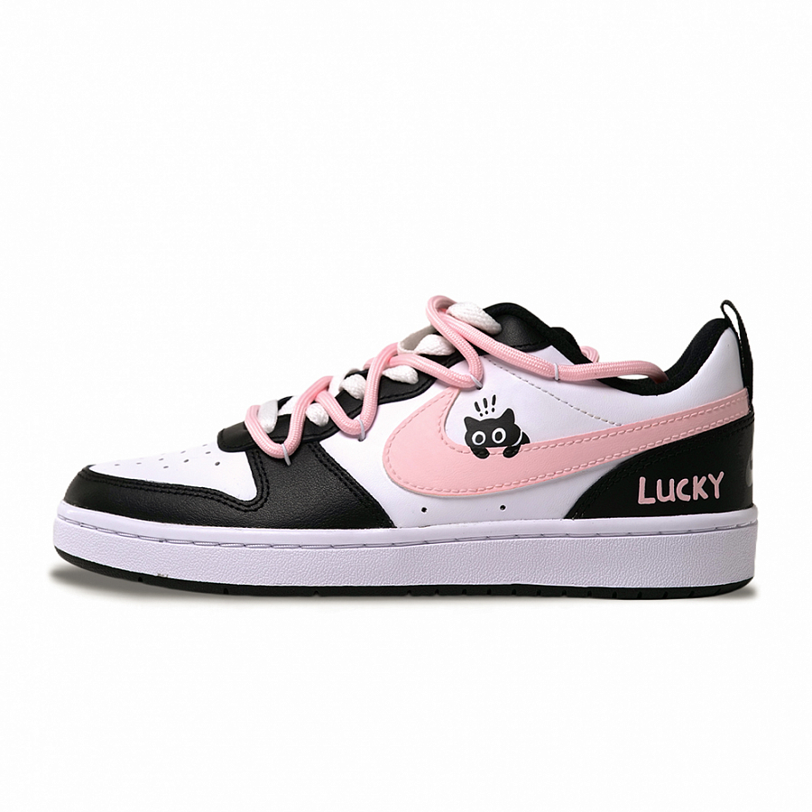 Nike Court Borough Lucky Kitten Slip Resistant Skateboard Shoes Women's Pink купить в интернет-магазине Yoocart с быстрой доставкой по России.