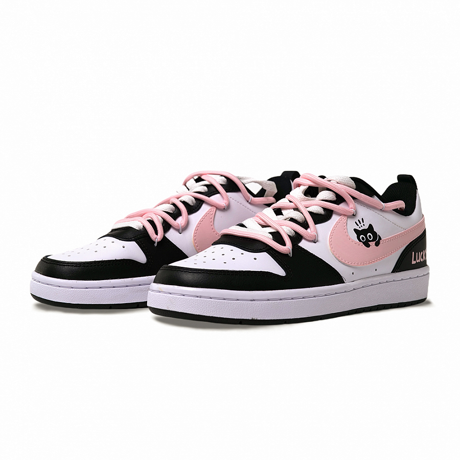 Nike Court Borough Lucky Kitten Slip Resistant Skateboard Shoes Women's Pink купить в интернет-магазине Yoocart с быстрой доставкой по России.