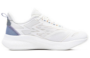 361° Night Shadows Cushioning Anti-Slip And Wear-Resistant Low-Top Running Shoes Women's White Blue Orange 1 2995957