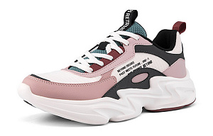 361° Chunky Sneakers Women's Low top White/Pink 1 2995962