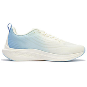361° FlyFish 1 Cushioning Wear-Resistant Low-Top Running Shoes Men's White Blue 1 2995977