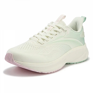 361° Speed Breathable Low-Top Running Shoes Women's Feather White Brook Green 1 2995981