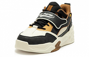 361° Fleece-Lined Warm Low-Top Winter Padded Skateboard Shoes Men's Beige 1 2996002