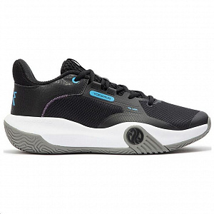361° Abrasion Resistant Low Top Basketball Shoes Men's Black Blue 1 2996077