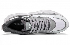 361° Cushioning, Breathable, Lightweight Low Top Casual Shoes Men's Invisible Gray 1 2996122
