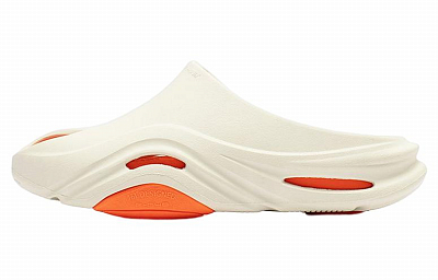 361° Quiet Slide Slippers Men's White Orange