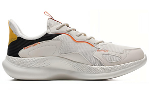 361° NFO Anti-Slip Wear-Resistant Low-Top Sports Casual Shoes Men's White 1 2996165