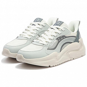 361° Yunshu 4.0 Cushioning Wear-Resistant Low-Top Casual Shoes Men's Gray White 1 2996270
