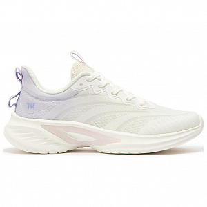 361° Cushioning, Wear Resistant Low Top Running Shoes Women's White Purple 1 2996344
