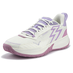 361° Big3 Team Cushioning, Slip Resistant, Abrasion Resistant, Breathable Low Top Basketball Shoes Men's White Purple 1 2996395