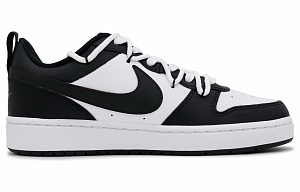 Nike Court Borough 2 Non slip Lightweight Low Top Skateboard Shoes GS Black White 1 2996738
