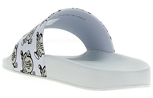 Moncler Basile Slide Logo Print White 1 2996813