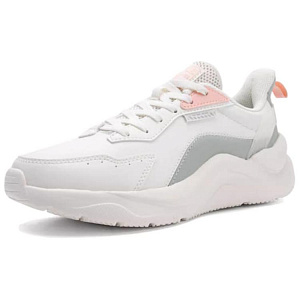 361° Cushioned Slip Resistant Low Top Casual Shoes Women's White Green